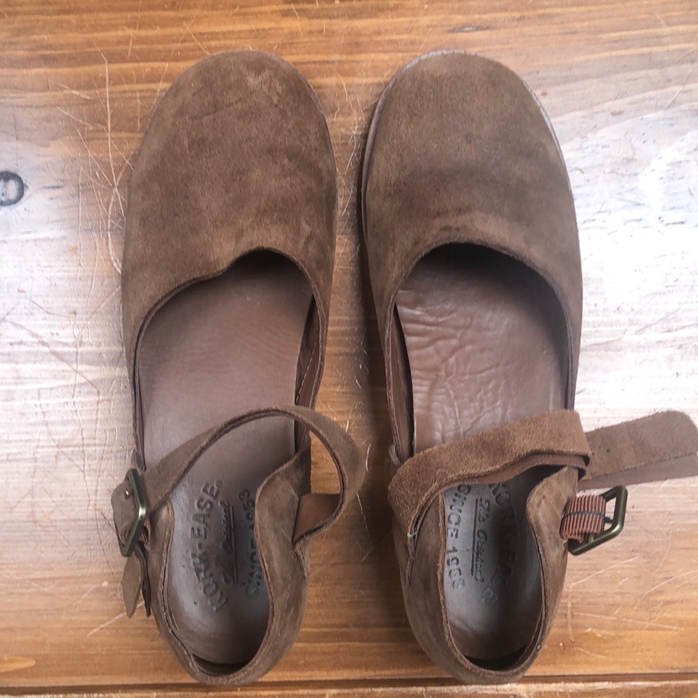 Kork-Ease Mary-Janes Tan suede